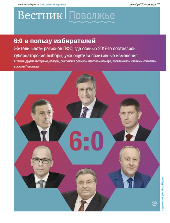 Обложка журнала Вестник Поволжье 4