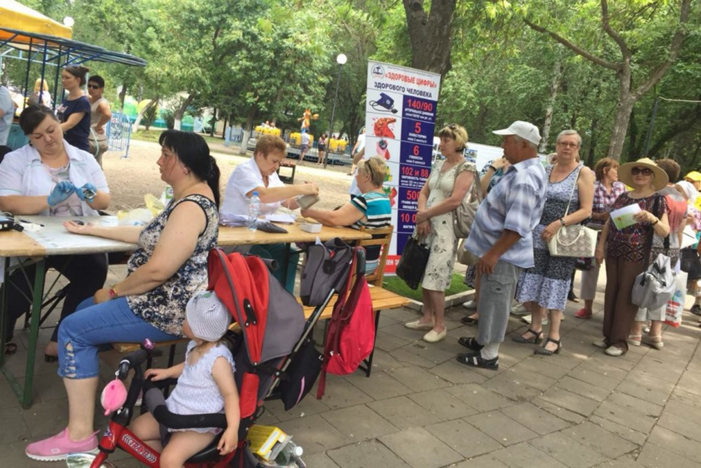 Летом в&nbsp;парках Пензы можно пройти медицинские экспресс-тесты
